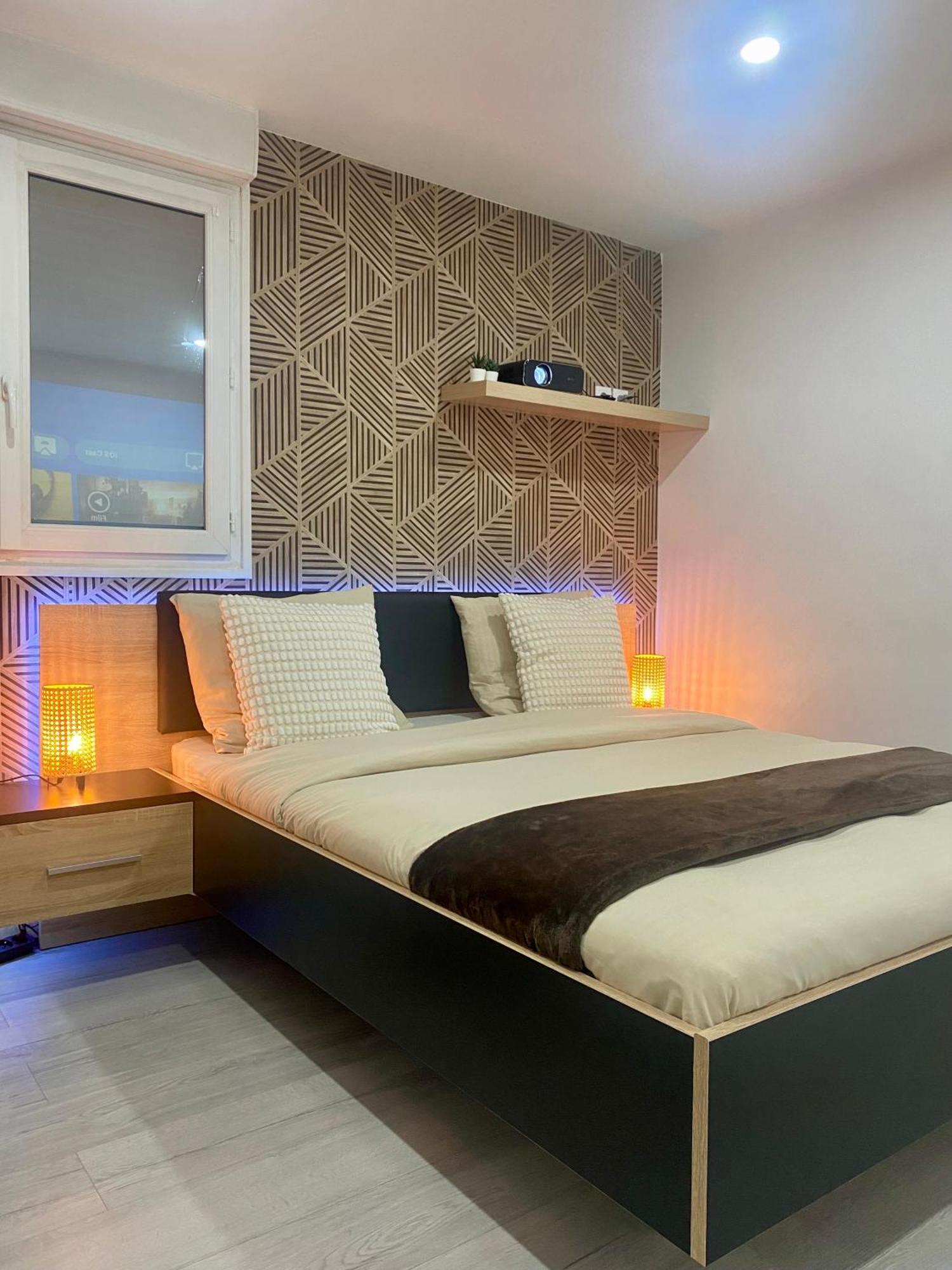 Grand studio 40m2 chaleureux - Jacuzzi Tremblay-en-France Esterno foto