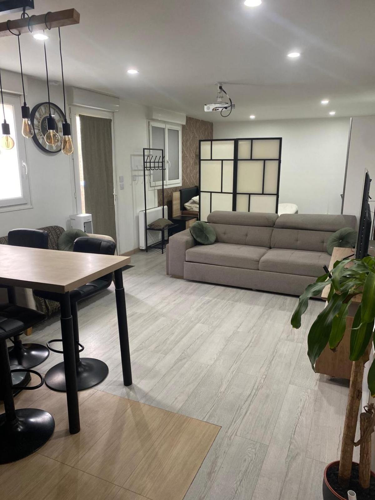 Grand studio 40m2 chaleureux - Jacuzzi Tremblay-en-France Esterno foto
